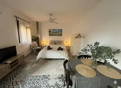 Apartamento en Ruzafa con terraza y jardín